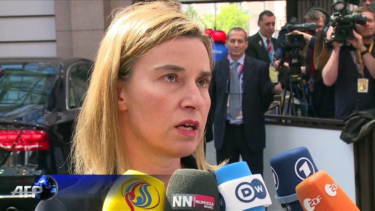 Migrants: les dirigeants européens réunis à Bruxelles