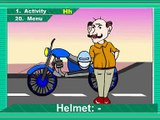 h for helmet-learn alphabets-how to learn vocabulary-learn english-learn words-learn phonics