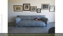 MILANO,    GERVASONI, DIVANO LINEARE NUVOLA, DESIGN P.NAVON EURO 2.950