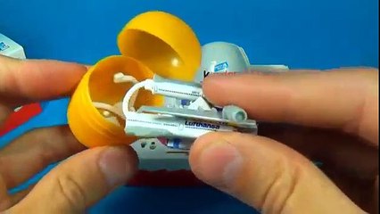 5 Kinder Surprise Eggs with toys AIRBUS A330-300 For Kids For BABY