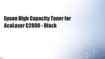 Epson High Capacity Toner for AcuLaser C2800 - Black