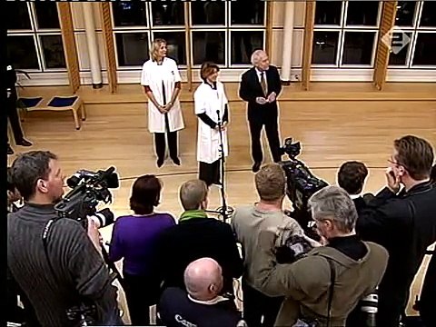 Aankondiging geboorte prinses Amalia (7 december 2003)