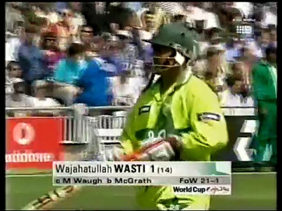 Mark Waugh CLASSIC CATCH 1999 WORLD CUP FINAL