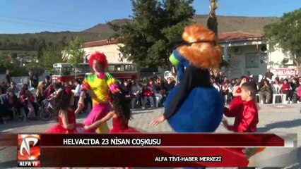 Helvacı'da 23 Nisan coşkusu