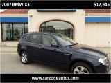 2007 BMW X3 for Sale Baltimore Maryland | CarZone USA