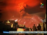#VolcánCalbuco entra en erupción tras 50 años de inactividad