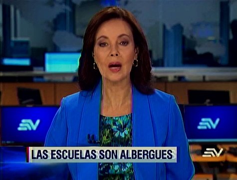 Cinco escuelas se mantienen como albergues temporales para los damnificados en los Ríos