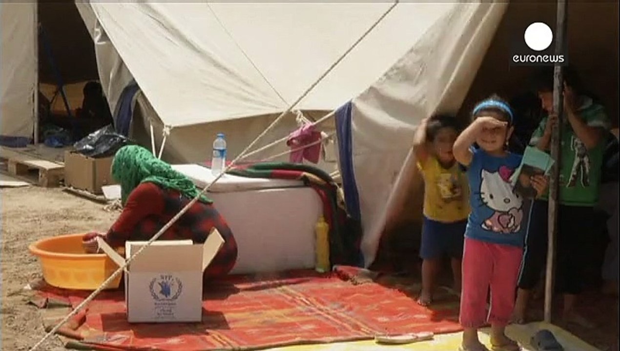 Baghdad: un-delegation besucht flüchtlingslager