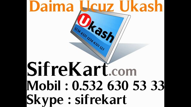 Yetkili Ukash Satıcısı İle Güvenli Şekilde Ukash Alın