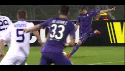 All Goals - Fiorentina 2-0 Dyn. Kiev - 23-04-2015