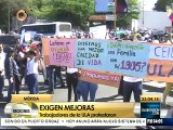 Trabajadores de la ULA Mérida protestan por reivindicaciones laborales