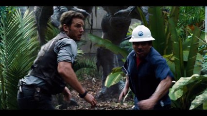 JURASSIC WORLD - Extrait "Chris Pratt & D-Rex" [VOST|HD]