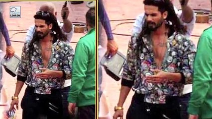Shahid Kapoor's WEIRD Get-Up   LehrenTV HD