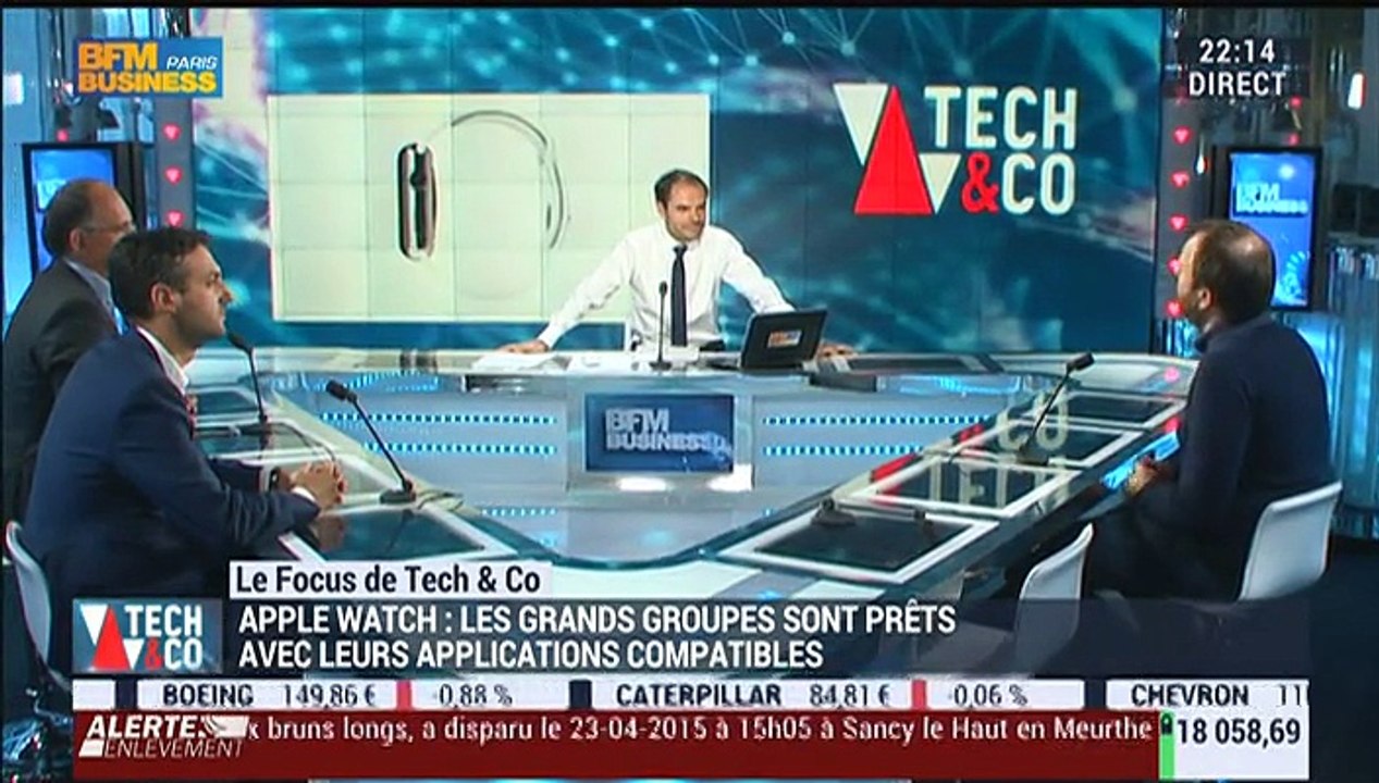 Pourquoi l'Apple Watch n'est-elle plus disponible au moment de sa sortie officielle ?: François Sorel, Matthias Berahya-Lazarus, Cédric Hutchings et Frédéric Leaux - 23/04