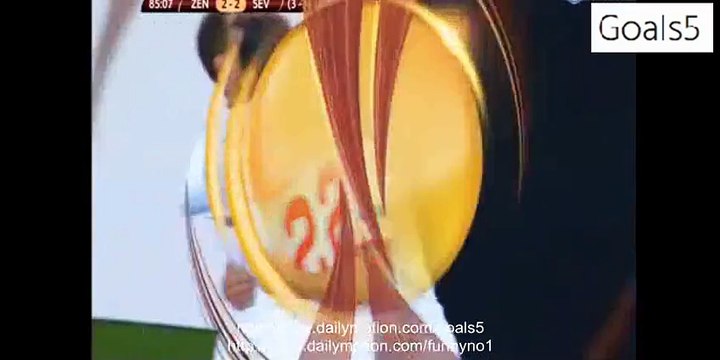 Kevin Gameiro Goal Zenit St Petersburg 2 - 2 Sevilla Europa League 23-4-2015