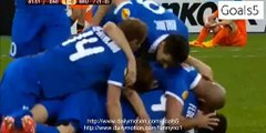 Yevgeniy Shakhov Goal Dniprno 1 - 0 Club Brugge Europa League 23-4-2015