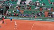 French Open: Maria Sharapova and Paula Ormaechea Tennis match 2014