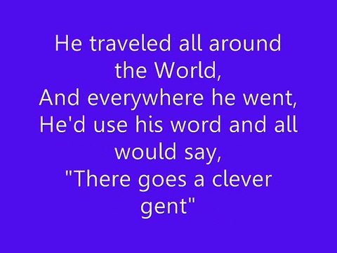 Marry Poppins - 'Supercalifragilisticexpialidocious' Lyrics