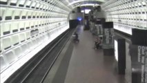 Good Samaritans Save Man in Wheelchair Who Fell on Subway Tracks