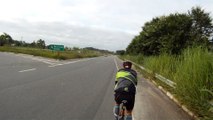 85 km, Treino do Ironman, longuinho, giro alto, treino leve, Marcelo Ambrogi e Fernando Cembranelli, Taubaté, SP, Brasil, (12)