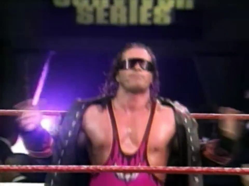 Bret '' The Hitman '' Hart Entrance Video HQ
