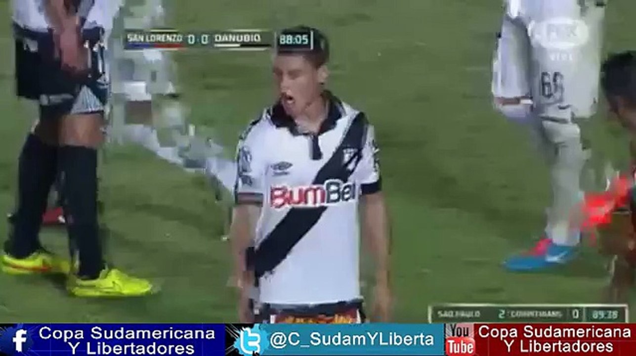 San Lorenzo(ARG) vs Danubio(URU), Copa Libertadores 2015, Grupo 2, Ultima Fecha, All Goals, Full Highlights, 22/04/2015