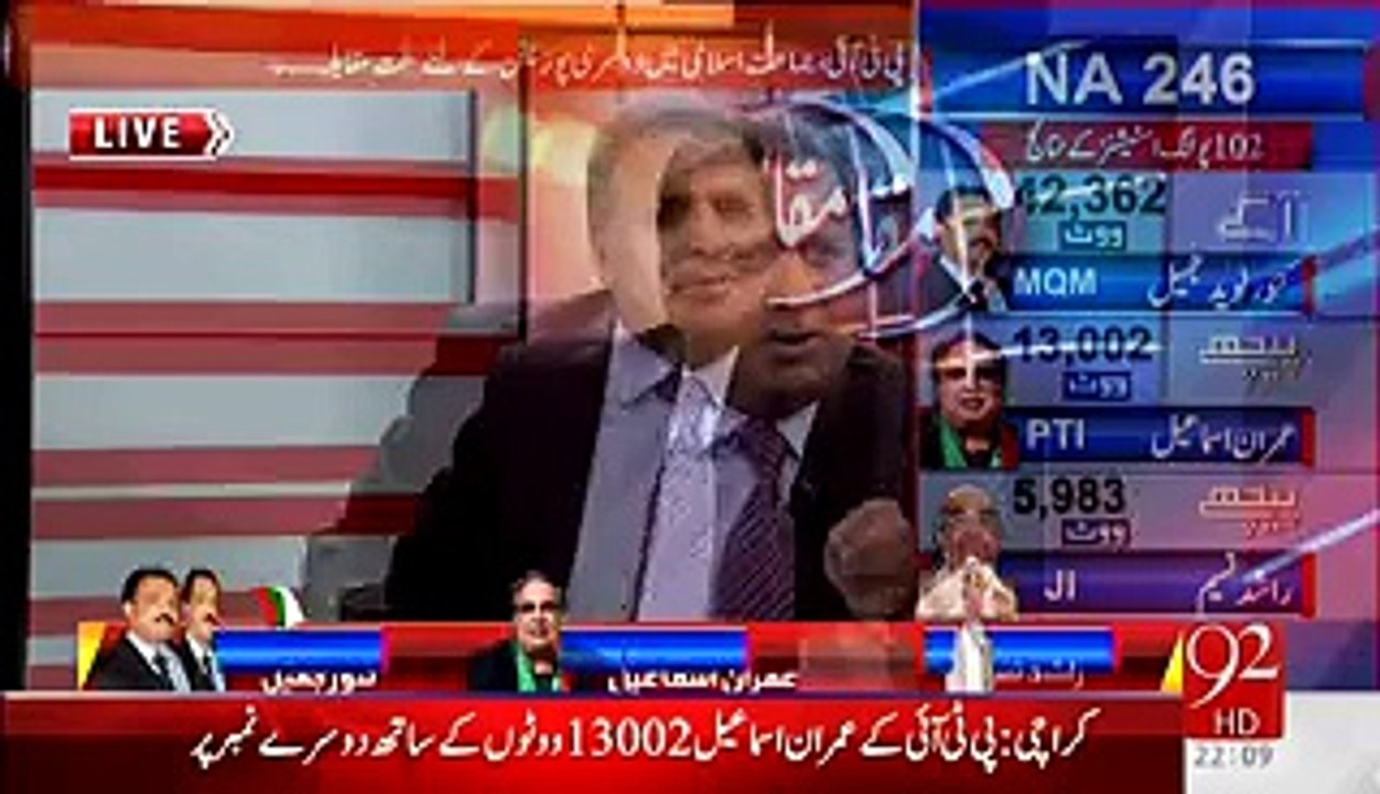 PTI has achieved its destiny by giving message that only PTI can give tough fight to MQM in Karachi - Rauf Klasra