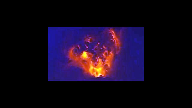 Segunda erupción del volcán Calbuco - Chile