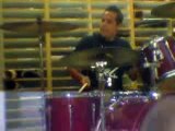 Mike playing Drums!