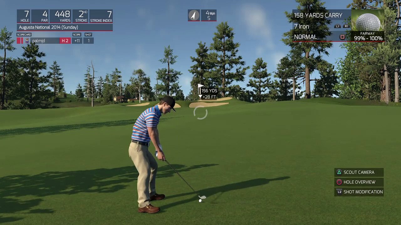 Augusta National Masters Hole 7