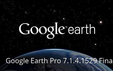 Google earth Pro v 7.1.4 GPS+3D Support.