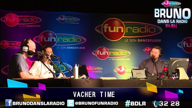 Bruno dans la Radio en direct de Grézillac pour le Mariage de Vacher (17/04/2015)