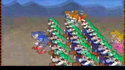 Mario vs Sonic The Epic Battle