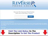 50% Off Reverse Phone Check Bonus   Discount