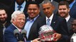 President Obama Cracks Deflategate Joke During Patriots White House Visit