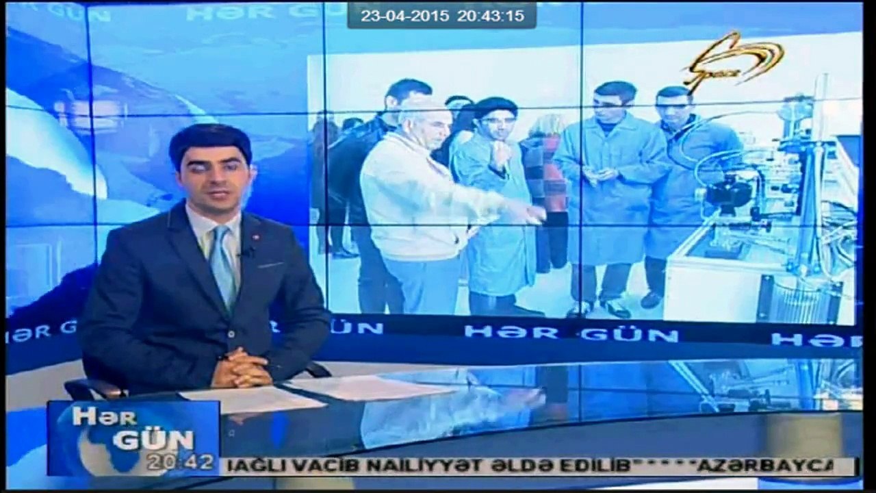 Qafqaz Universiteti Mexanika mühəndisliyi lab-da -Bir gün- Space TV