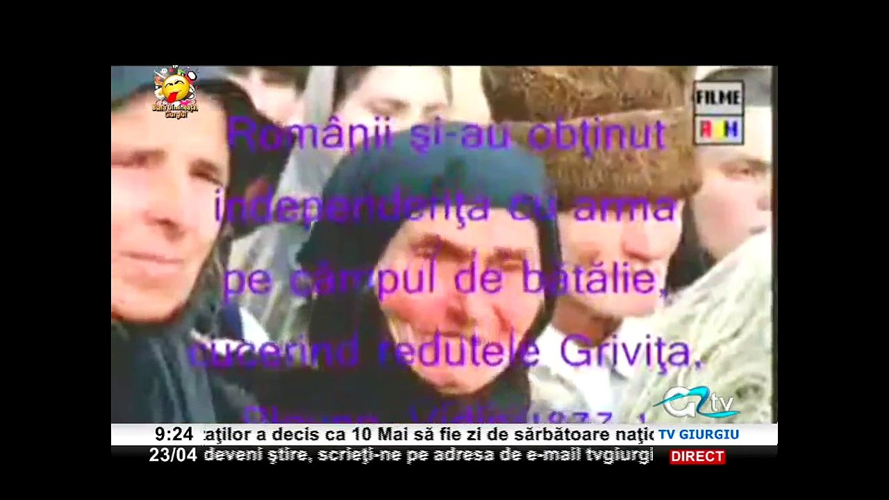 23 APRILIE BUNA DIMINEATA GIURGIU