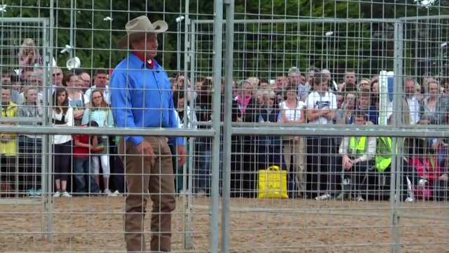 Dublin Horse Show Monty Roberts Saturday 7th August 2010