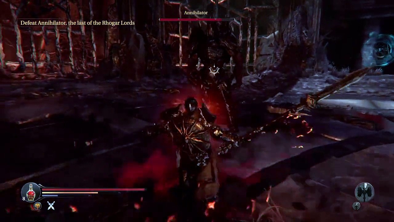 Lords of the Fallen: Annihilator Boss Fight