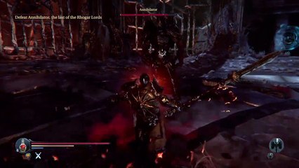 Lords of the Fallen: Annihilator Boss Fight