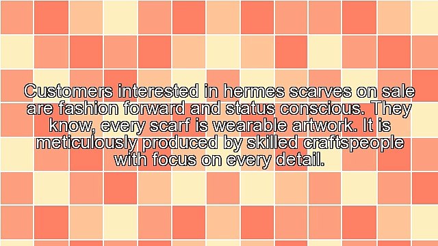 Fashion Forward Women Buy Hermes Scarves On Sale