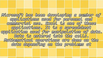 A Quick Look At The Excel Consulting