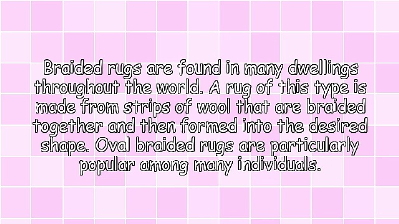 Oval Braided Rugs Add Style And Beauty To A Dwelling