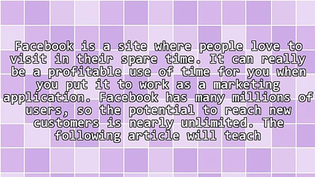 Marketing And Advertising Tips With Facebook - Proven Strategies To Try!