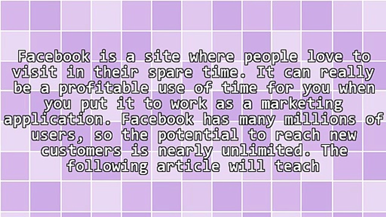 Marketing And Advertising Tips With Facebook - Proven Strategies To Try!