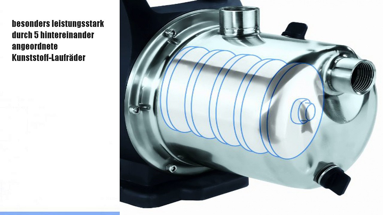 Einhell BG-GP 1355 N Gartenpumpe, 1300 Watt, 5500