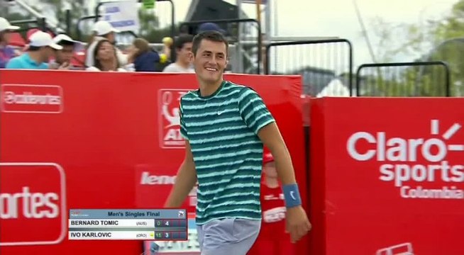 ATP Bogota : Tomic s'impose !