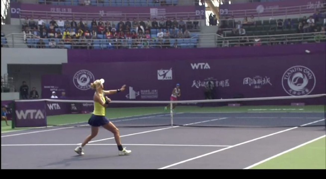 WTA Tianjin 1/4 - Lepchenko vs Riske