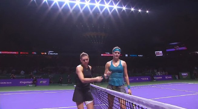 WTA Finals Singapour - Halep vs Bouchard