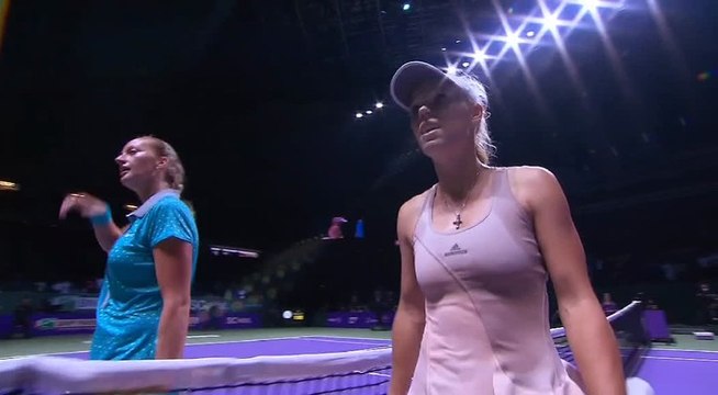 WTA Finals Singapour - Kvitova vs Wozniacki